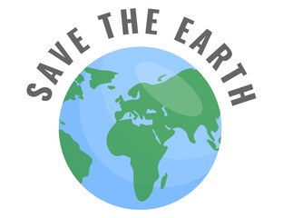 save the world save the earth World environment day. Ecology concept. Global map with leaves. Nature illustration. Planet earth. World map. Earth day. Save earth. Vector