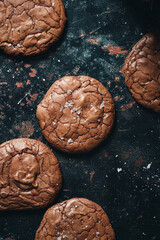 Baked butter cupcake chocolate homemade cake 