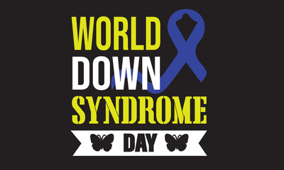 World Down Syndrome Day  T-Shirt Design