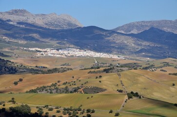 Alrededores de Villanueva de la Concepción, un pueblo de la comarca de Antequera, limítrofe con los Montes de Málaga, provincia de Málaga, España.