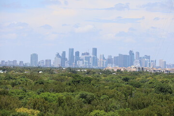Fototapeta premium Cape Florida Lighthouse at Key Biscayne in Miami