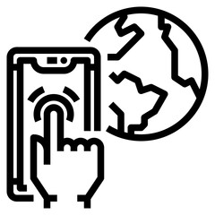 connection line icon