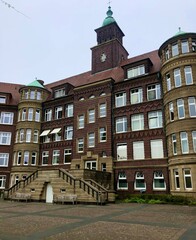 former building of a prestigious hospital , Rheine Germany