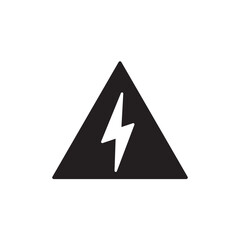 Lighting Bolt Icon Vector Illustration Style