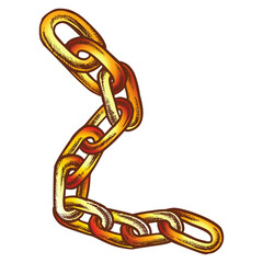 Obraz premium Chain Symbol PNG Format With Transparent Background