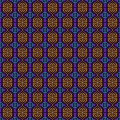 Seamless Pattern Ornament, Traditional, Ethnic, Arabic, Turkish, Indian Patterns suitable for any fabric and textile, wallpaper, packaging, Colorful Ethnic Festive Abstract Pattern