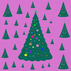 christmas tree background