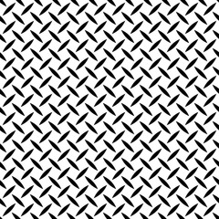 Seamless geometric pattern of black figures on white background