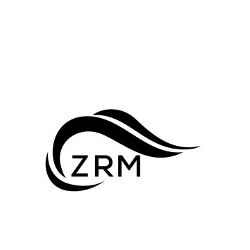ZRM letter logo. ZRM blue image. ZRM Monogram logo design for entrepreneur and business. ZRM best icon.
