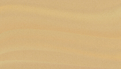 Sand Beach for background. Top view vector Sand Texture, ilustration Brown Beach sand dune with wave for Summer banner backdrop