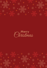 Decorative Christmas greeting card