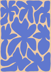 Retro Flower Print