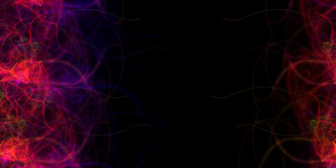 Fraktal Hintergrund Motiv für Internet und Druck Layout