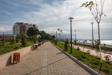 Kobuleti New Long beach park
