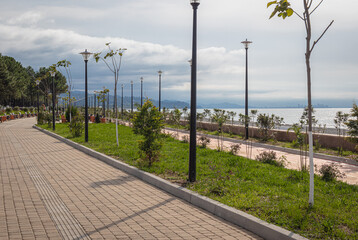 Kobuleti New Long beach park