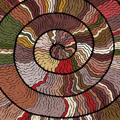 Abstract of snail roll good for background, wallpaper, print, art.