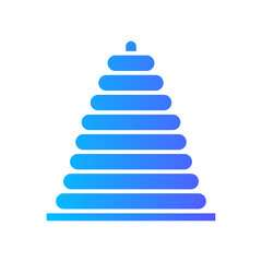 cloud computing gradient icon