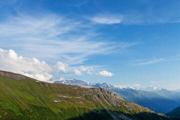 Panoramic view of mountains