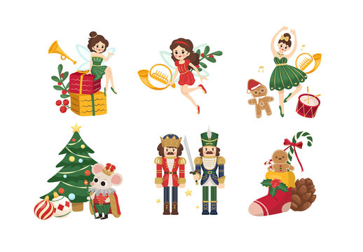 Christmas Nutcracker Illustrations