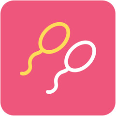 Sperm Vector Icon