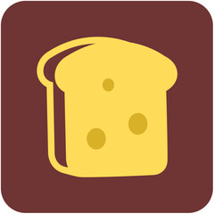 Toast Vector Icon