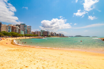 verão na praia das castanheiras, praia dos namorados, Guarapari região metropolitana de Vitória, Espirito Santo, Brasil