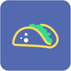 Tacos Vector Icon