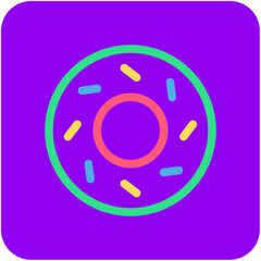 Donut Vector Icon