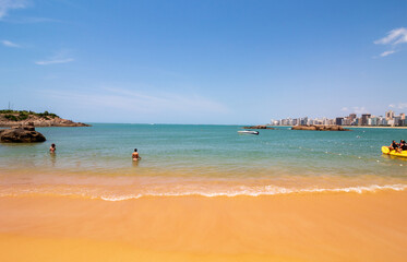 Obraz premium praia da costa, Itaparica, Vila Velha, Vitória, Espirito Santo, Brasil