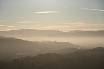 Obraz premium sunrise in the mountains
