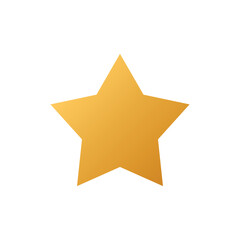 Obraz premium Decorative Star Icon Vector Logo Template