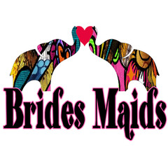 Brides maid love elephants 