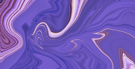 Aqua creative digital wet ink in water ocean purple marbling swirls textile floor surface. Luxury marble gradient abstract background texture