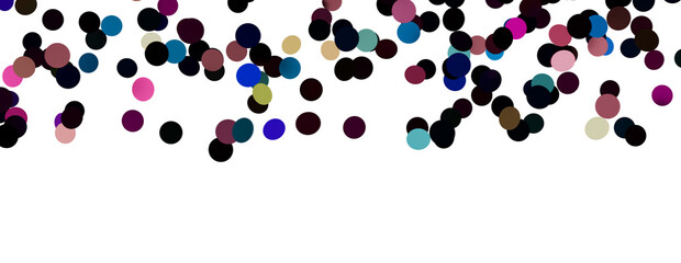 Background of colorful confetti