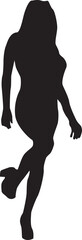 silhouette of a hip-hop dancer