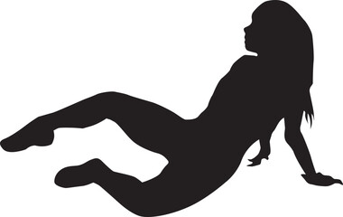 silhouette of a hip-hop dancer