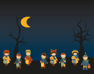 Laternenumzug Kindergarten