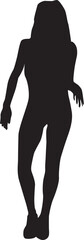 silhouette of a hip-hop dancer