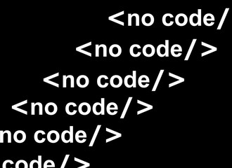 no code