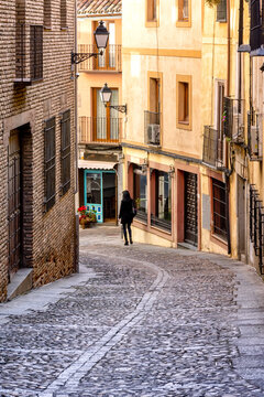 Azulejos que marcan el barrio Judio de Toledo, patrimonio de la humanidad
