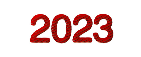2023 New year change, turn.