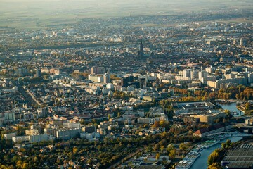Luftbild Straßburg
