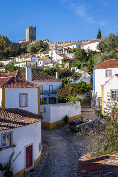 The historic Town of &Oacute;bidos, Portugal
