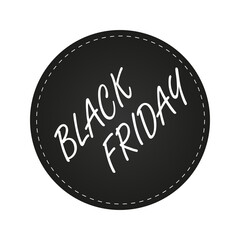 Black Friday icon for advertising, banners, leaflets and flyers