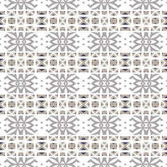 Abstract geometric pattern. A seamless background, vintage texture.	