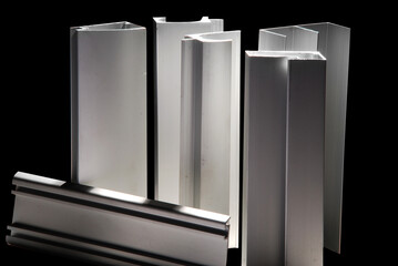 Aluminum profile for window, door, bathroom box
