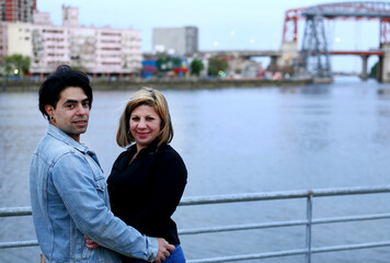 The tender loving touch of a couple