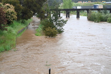Castlemaine flooding 2022 Victoria  Australia