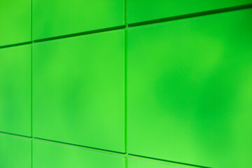 Green Wall. Building panels. They were at office house.