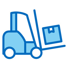  forklift,box,delivery,shipping,logistics icon